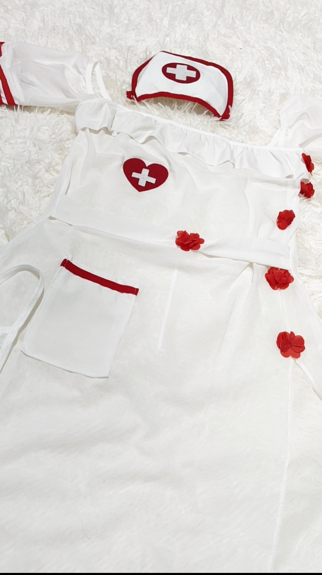 کاستوم های پرستاری،هارنس دار، چرمی،خفاشی،تور و دانتل